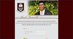 Desktop Screenshot of akmscholarship.com